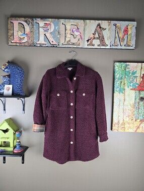 Hem & Thread Teddy Shacket Small